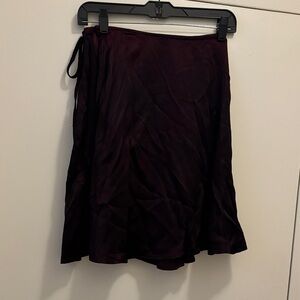 The Limited Deep Purple Midi Skirt